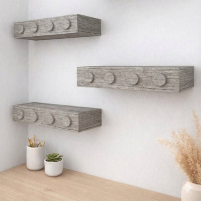 Ensemble de 3 tablettes murales pour enfants