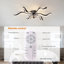 30cm Ceiling Fan with LED Lights