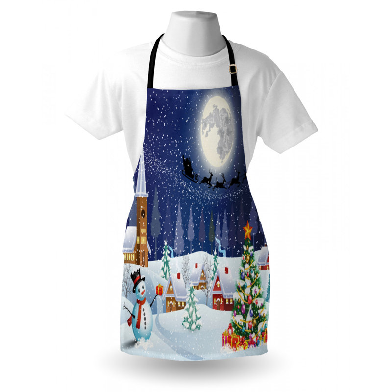 Christmas Bib Apron