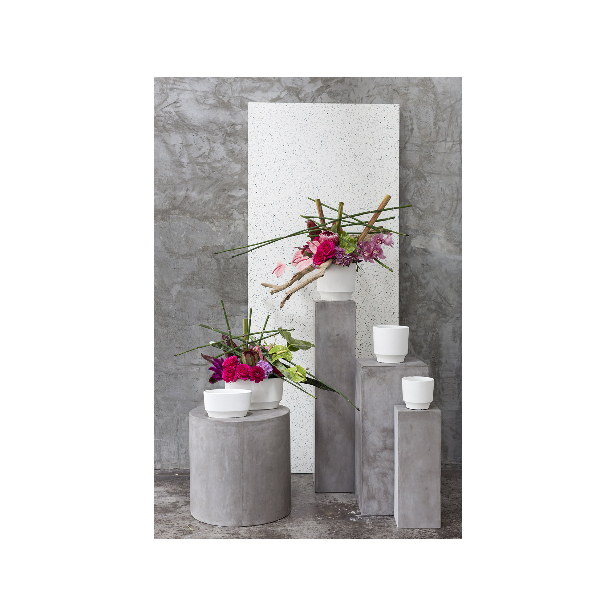 Edda Handmade Pot Planter, 5" H x 6" W x 6" D