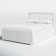 Brunelle Solid Wood Platform Bed with Matching Footboard and Storage Drawers 