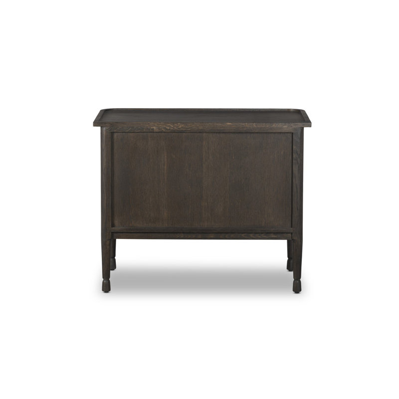 Franny Nightstand, Espresso Oak