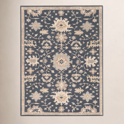 Arden Hand-Tufted Wool Floral Rug