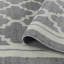 Tapis intérieur / extérieur gris / beige à motif de treillis gris / beige 8 pi x 11 pi (7 pi 10 po x 10 pi 10 po) Branch Branch Kaya-159611899
