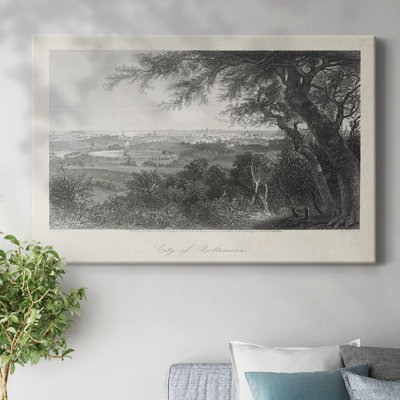 City of Baltimore-Gallery Wrapped Canvas