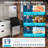 COTLIN 550lbs/24h Commercial Freestanding Ice Maker Machine With 350lbs Ice Storage