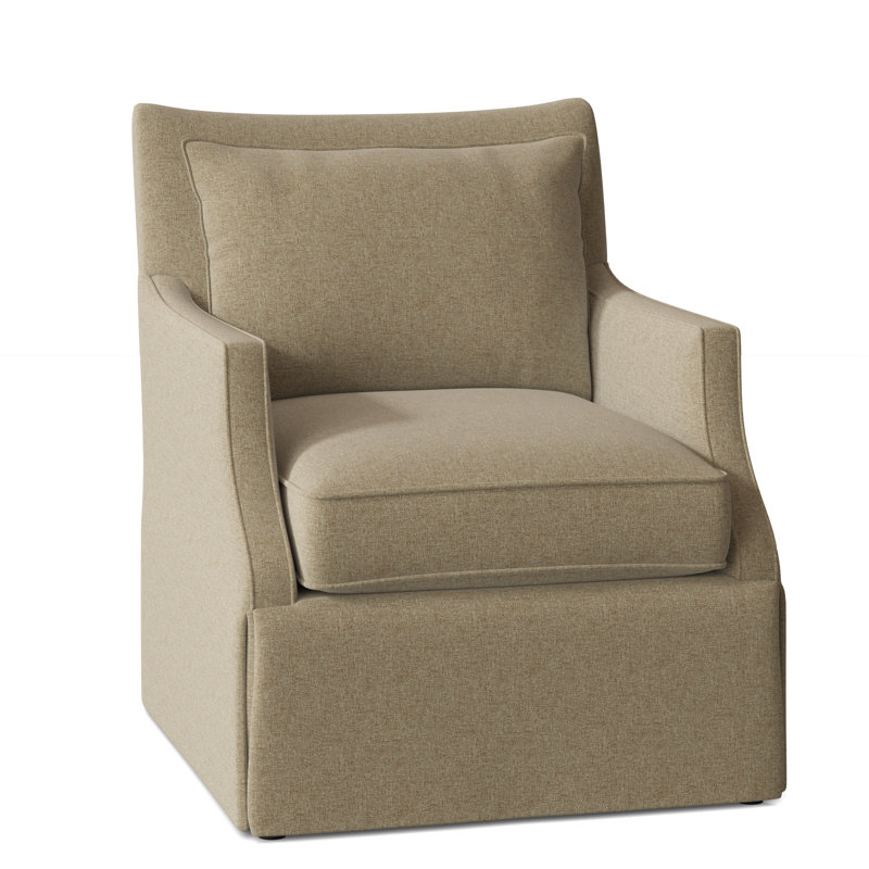 Holly 29" Wide Swivel Armchair, Barley (8789 07), Swivel Glider