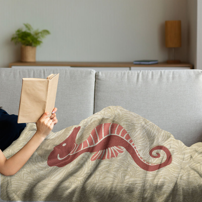 Hand Woven Throw Blanket, 60" x 80"