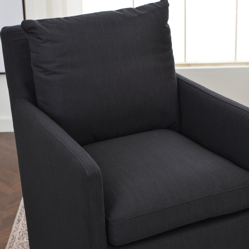 Fauteuil de salle à manger Cheryal , Noir, noir, noir, noir