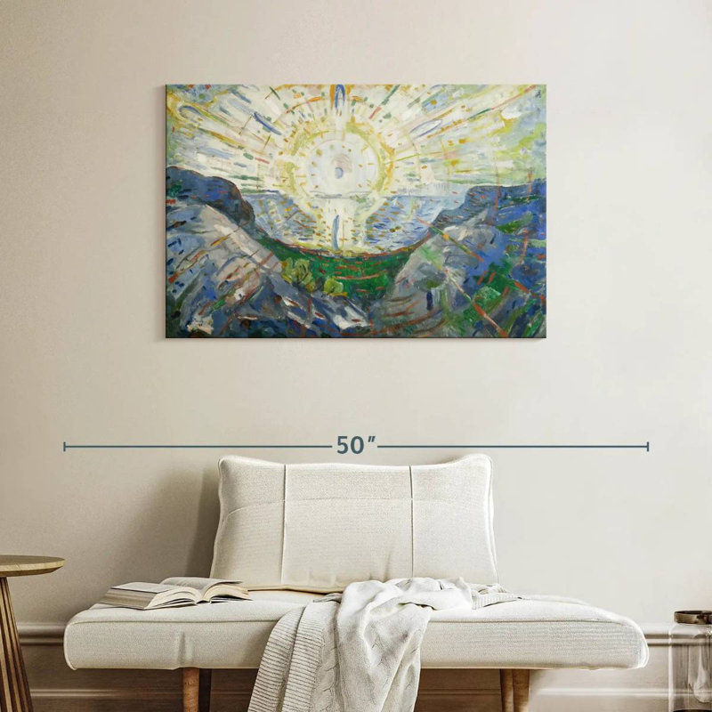 Avery le soleil 1912, H 26 po x l 39 po