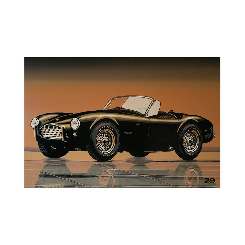 Shelby Cobra 1962 by Paul Meijering - Wrapped Canvas Gallery-Wrapped Canvas Giclée