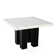 Anxhela 9 - Piece Counter-Height Marble Dining Set