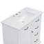 Meuble-lavabo 36 po avec lavabo, lavabo en céramique, 2 tiroirs basculants, charnières de porte à fermeture en douceur-106668091