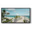 Passerelle Harrismith Beach - Toile tendue avec châssis encadré - Prêt à être accroché-600209577-600209578