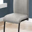Ensemble de 2 chaises de salle à manger latérales Liam, similicuir capitonné, base en porte-à-faux-101190919-112864117