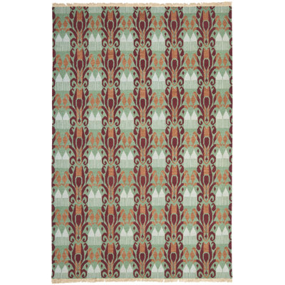 Tapis ikat en laine noué à la main Vera