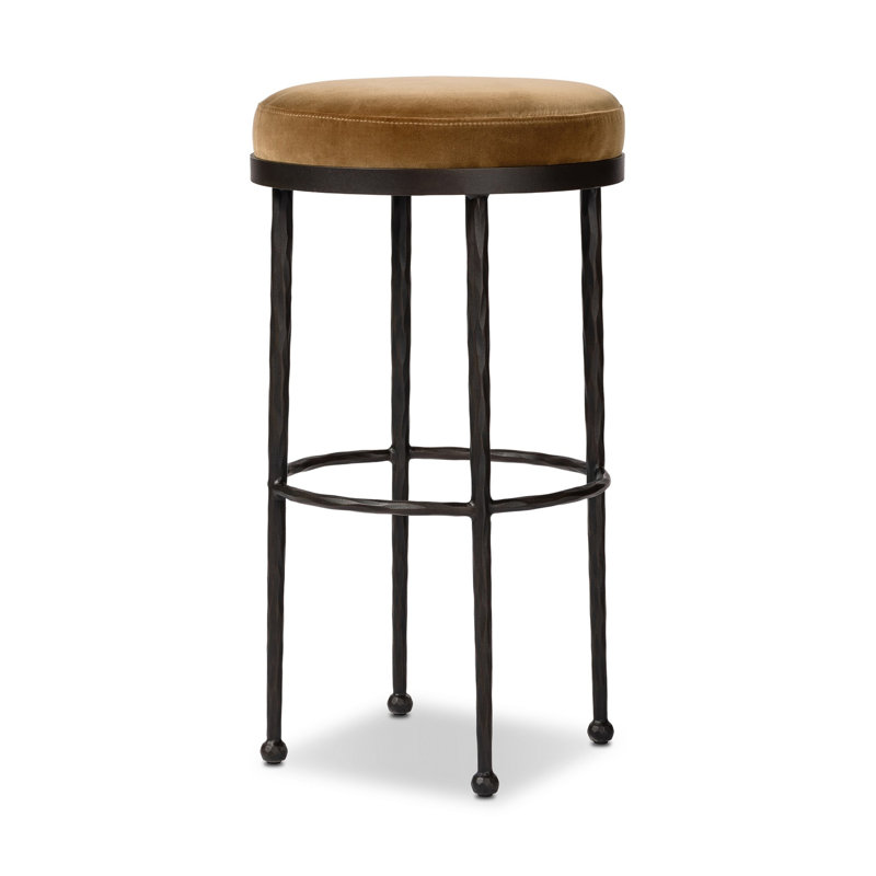 Corinne Stool-Ivan Stone, Bar Stool (31.25" Seat Height), Surrey Ochre