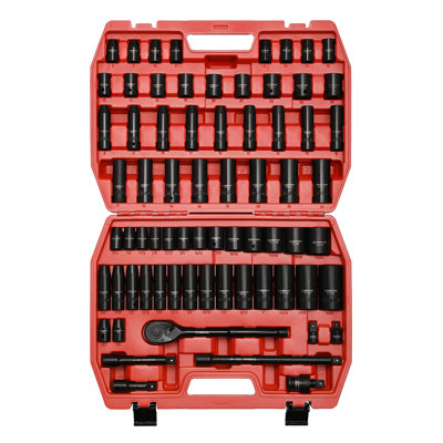 1/2-inch 70 Pieces Impact Socket Master Set