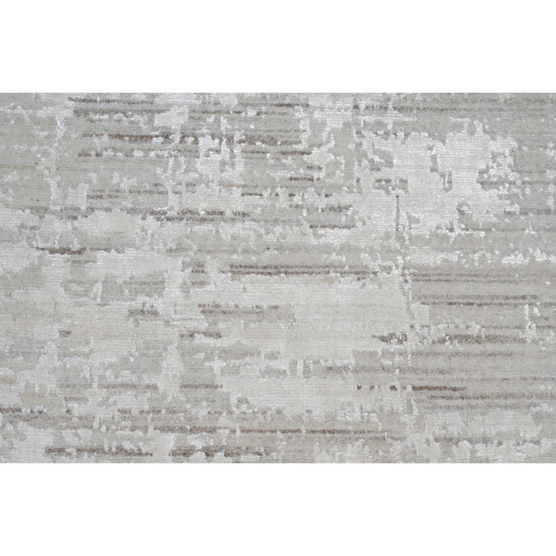 Tapis ivoire et chameau noué à la main de haute qualité, Rectangle 12 pi x 15 pi