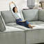 Canapé modulaire modulaire en forme de U avec méridienne réversible Canapé modulaire modulaire, canapé convertible 6 places, idéal pour le salon-1908819836