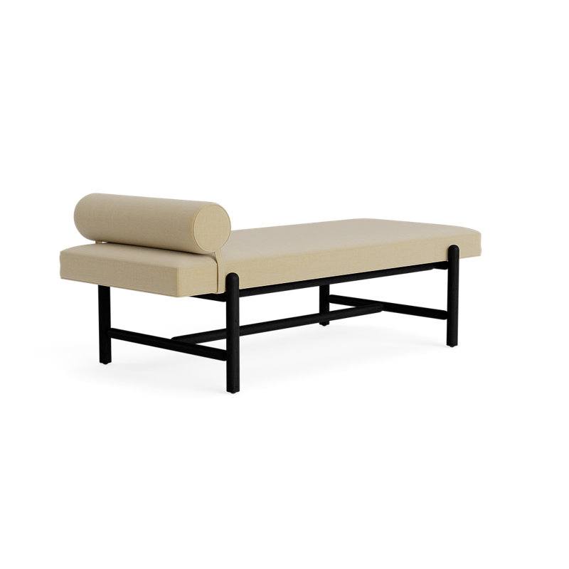 Cellire Bench, Black, Khaki