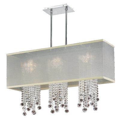 Salerna 3 - Light Kitchen Island Pendant
