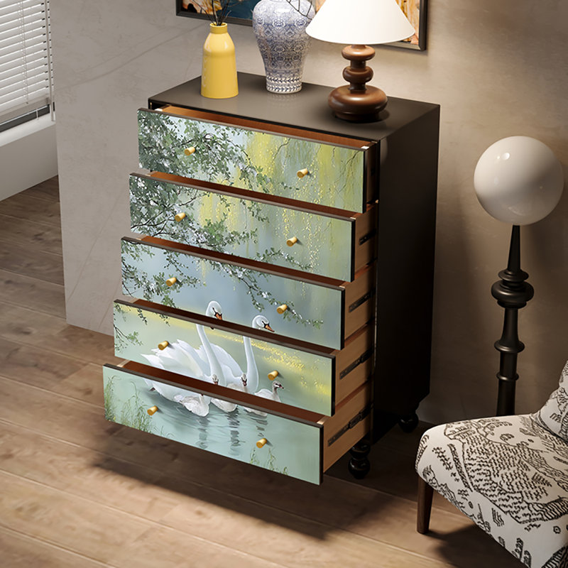 Retro French style universal decorative cabinet