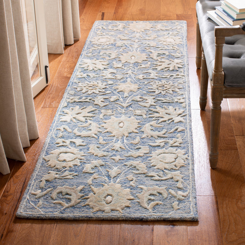 Esponga Hand Tufted Wool Oriental Rug, Runner 2'3" x 8'