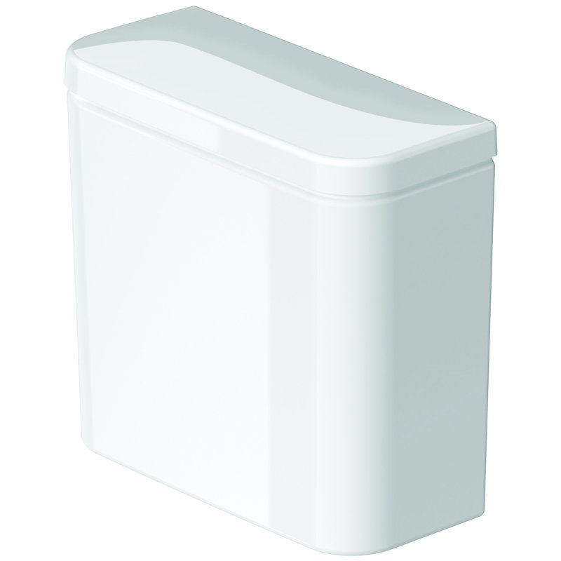 Duravit No.1 Single Flush Left Lever Toilet Tank