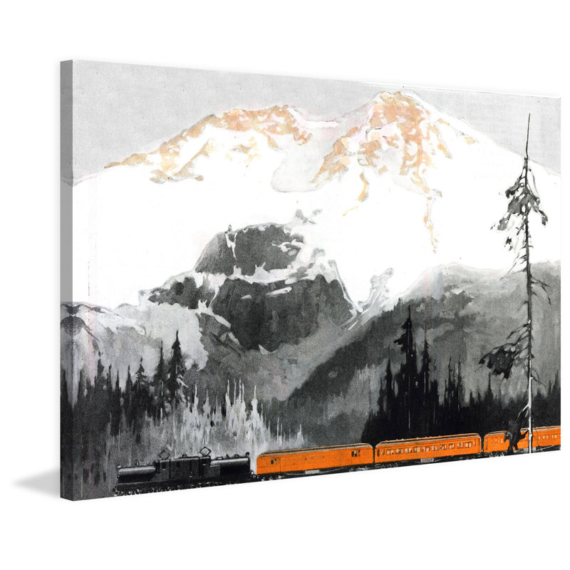 Out West by Marmont Hill - Wrapped Canvas Painting, 51cm H x 76cm W