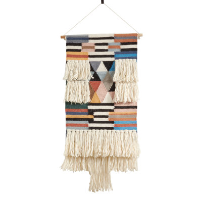 Bohem Collection Hand Woven Wool Wall Hanging