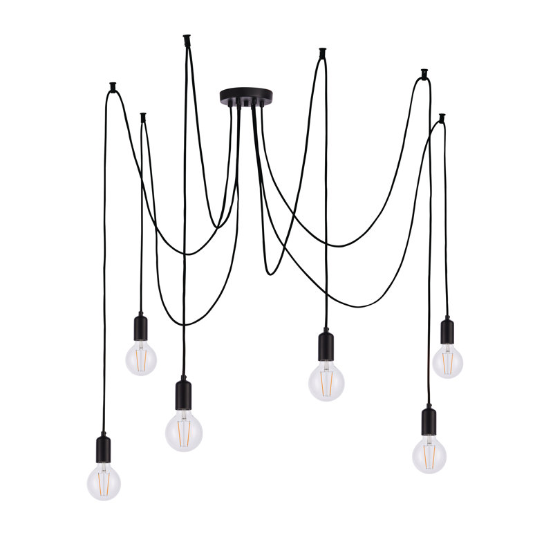 Drishya 6 - Light Pendant, Black