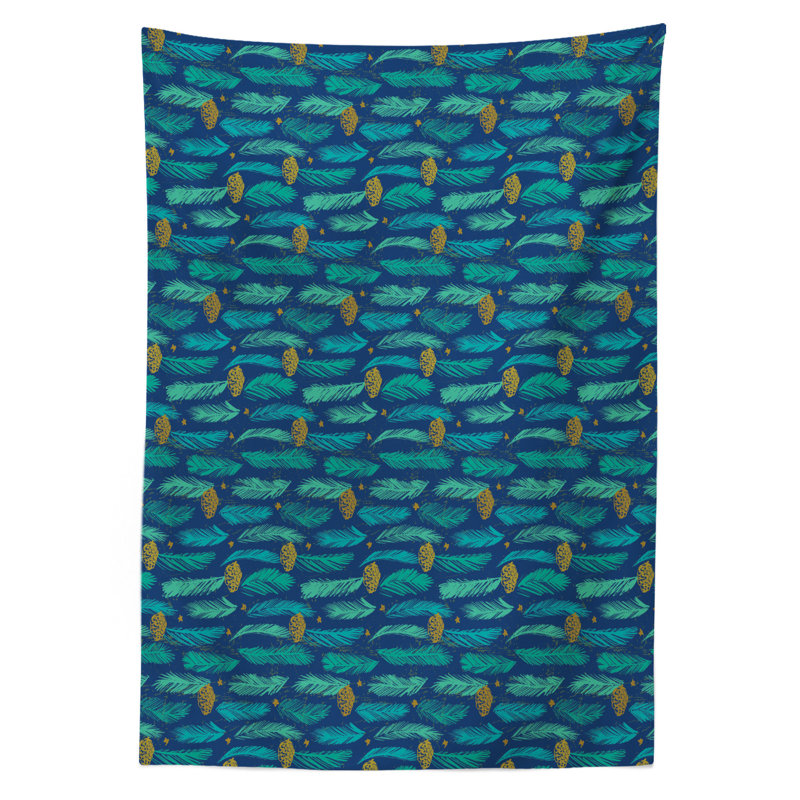 Pine Cone Tablecloth, 70" x 52"