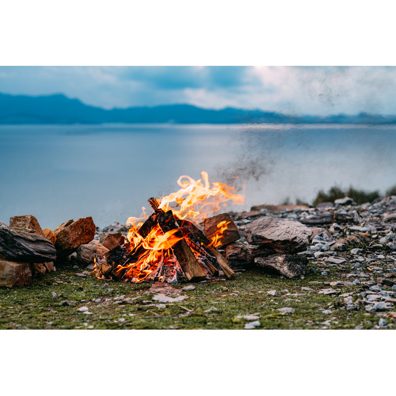 Camp Fire by Aegeanblue, 20" H x 30" W