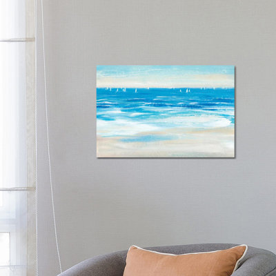 Low Cerulean Tide II by Tim OToole - Wrapped Canvas Gallery-Wrapped Canvas Giclée