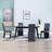 Dining Chairs Side Chair with Solid Wood Legs for Kitchen Faux Leather-931017964