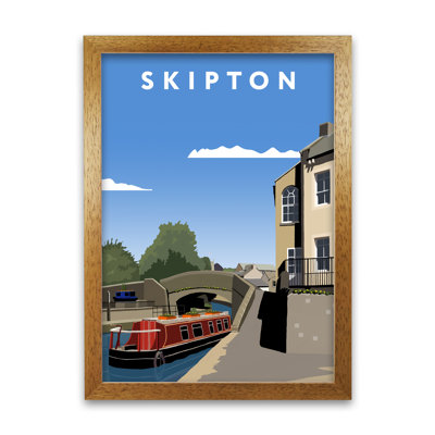 Skipton North Yorkshire by Richard O'Neill - Single Picture Frame Print