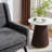 47.24" Wide Tufted Back 2-Seater Accent Chair With High-Density Foam Cushion Premium Linen/Suede Loveseat Sofa For Small Spaces-1798925454