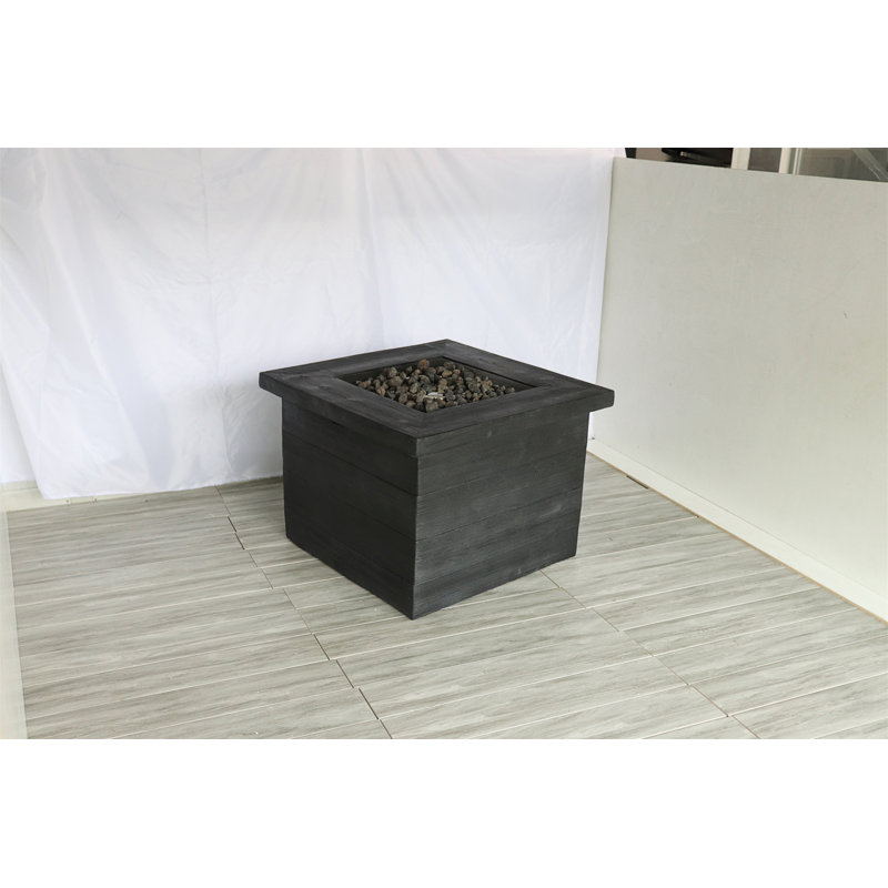 Foyer de table en béton renforcé de fibres au propane / gaz naturel