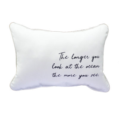 Pillow 14X20 The Longer You Look