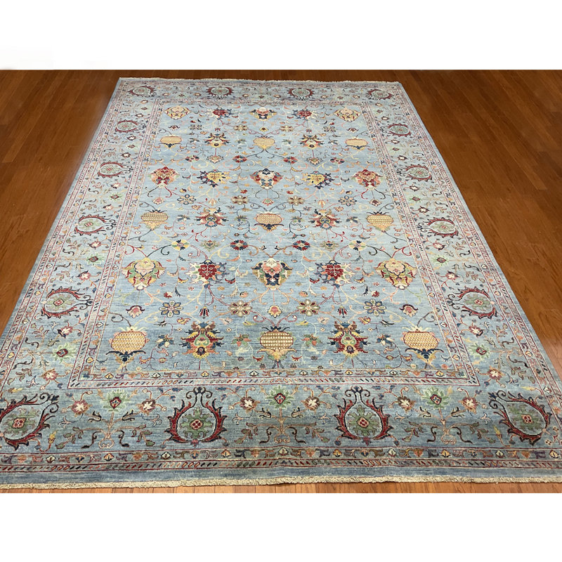 Wool Floral Indoor Rug