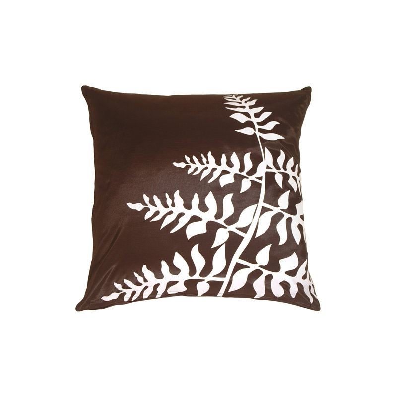 Coussin de lit Marion, Brun / Blanc