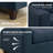 4-piece Modern Upholstered Modular Sectional With Plush Seating