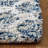 Deveraux Hand Tufted Wool/Viscose/Cotton Southwestern Rug in Ivory/Blue-883540829