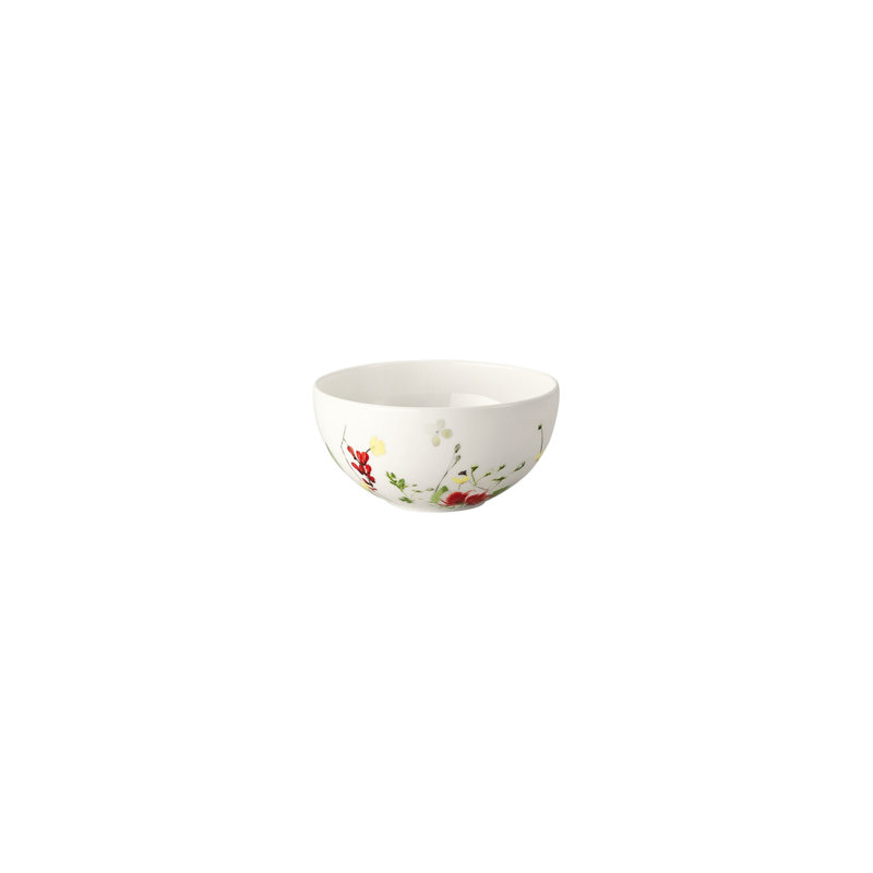 Brillance Fleurs Sauvages Bone China Rice Bowl