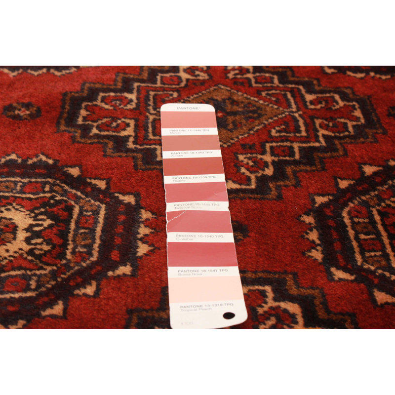 Teimani Red Rug 3'2" x 4'11"