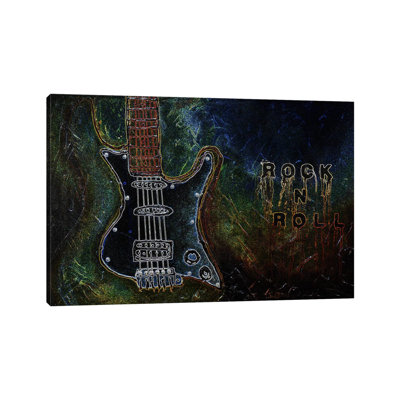Rockn Roll #1 by Heather Offord - Painting on Canvas