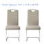 Chaise d'appoint en métal gris Tywone