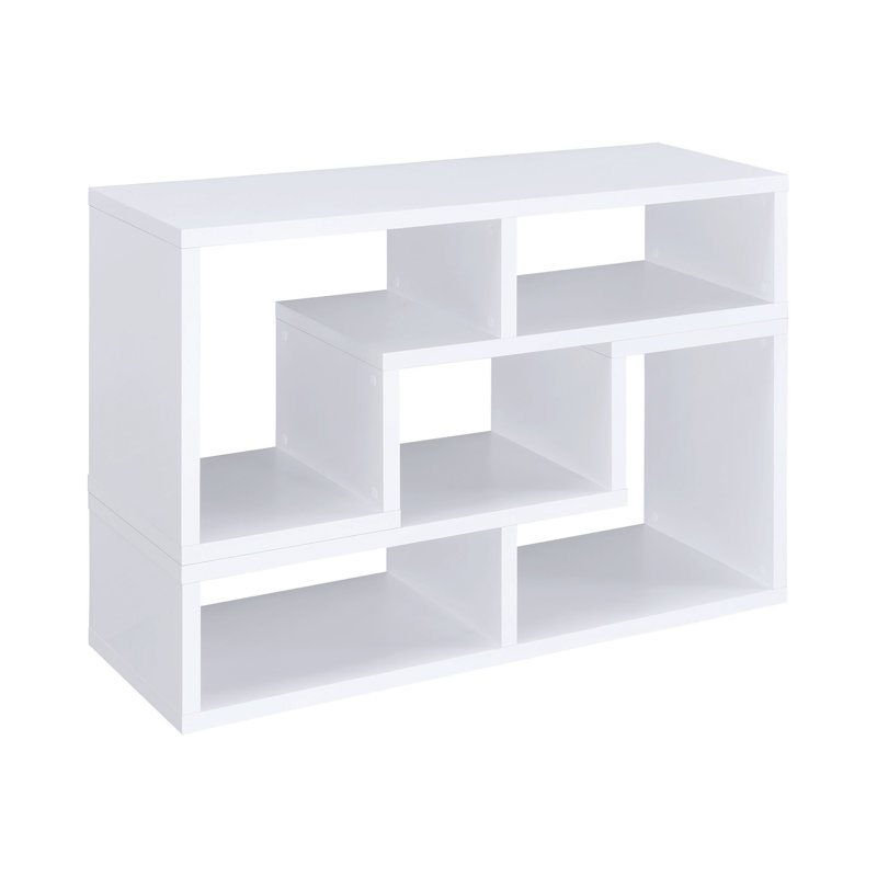 Bibliothèque Adamsville, H 22 po x l 47,25 po, Blanc
