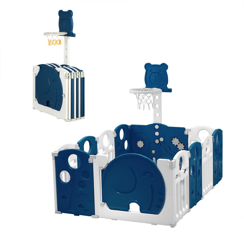 Panier de basketball pliable pour tout-petits
